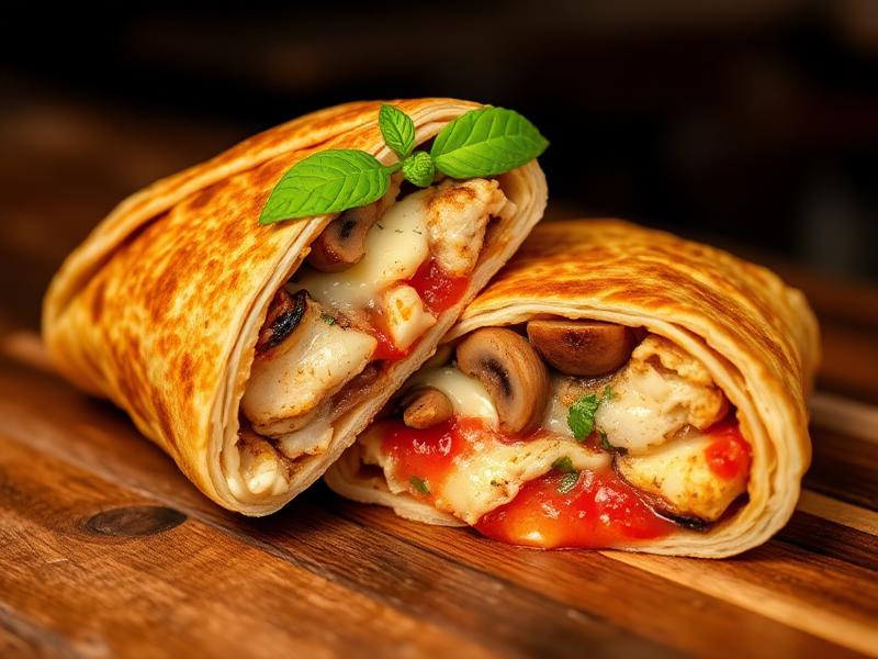 Calzone mit Hähnchen