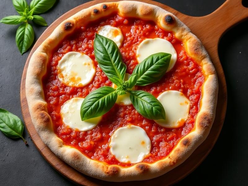 Frische Margherita Pizza